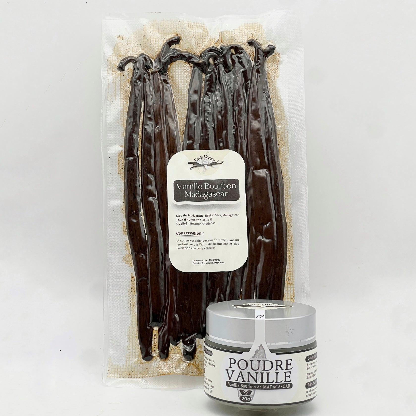 Pack bourbon : 12gousses + 20G Poudre